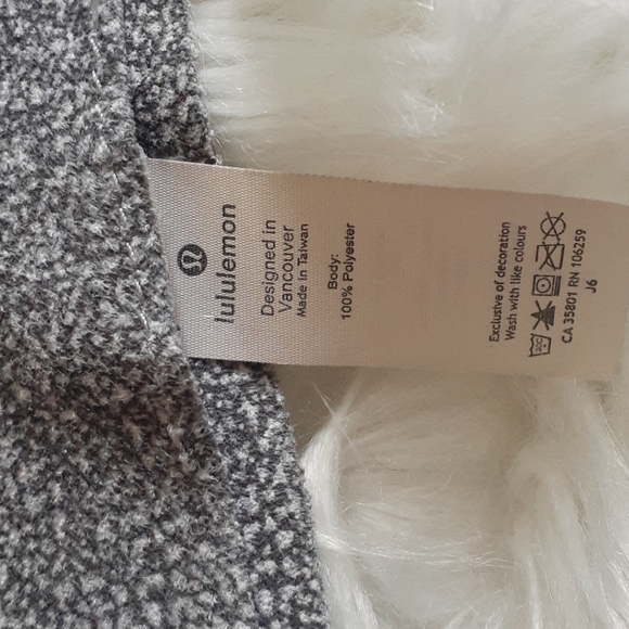 Gray Lululemon Scarf - Picture 2 of 5